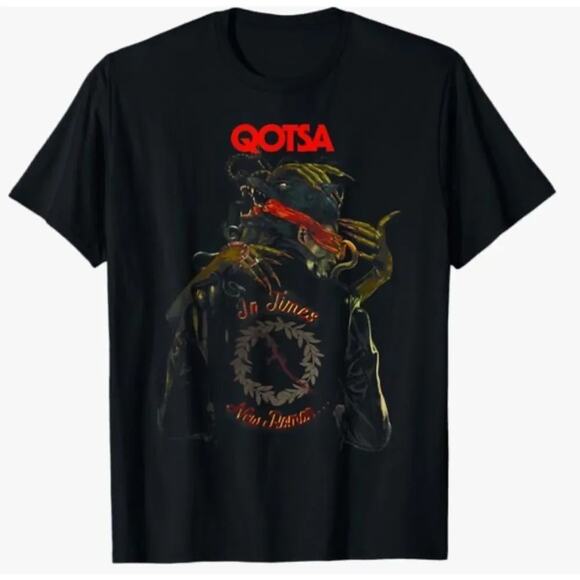 Queens of the Stone Age In Times New Roman... 2023 Tour Tee Size XXL New w/o Tag - Picture 1 of 5